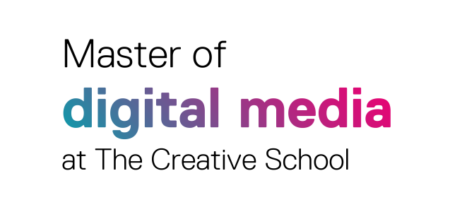 Master Of Digital Media At The Creative School Logo
