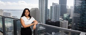Portrait of Kirin Sinha, chief executive officer at Illumix, an augmented reality (AR) company