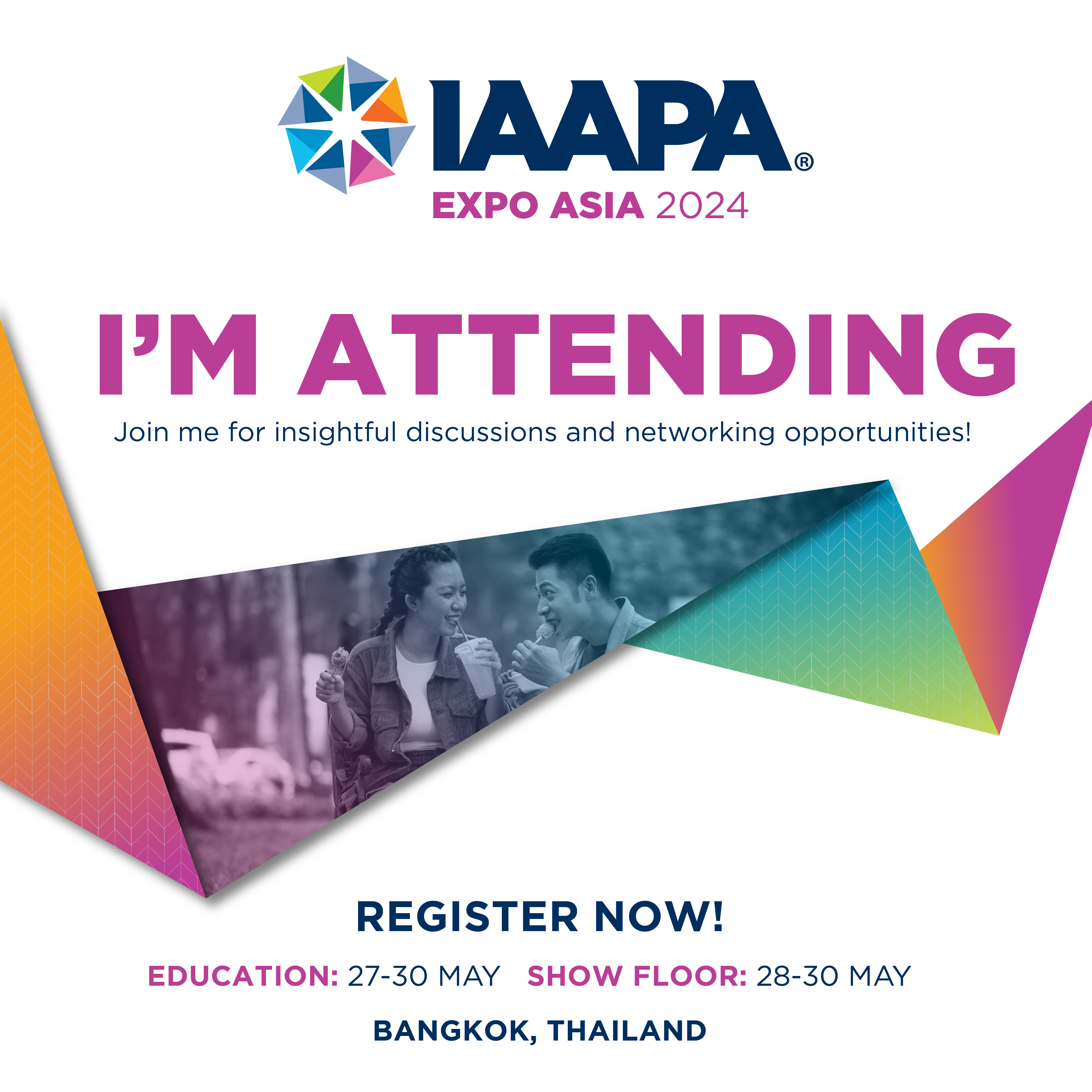 Thumbnail image of this years Expo Asia Social Badge Attending