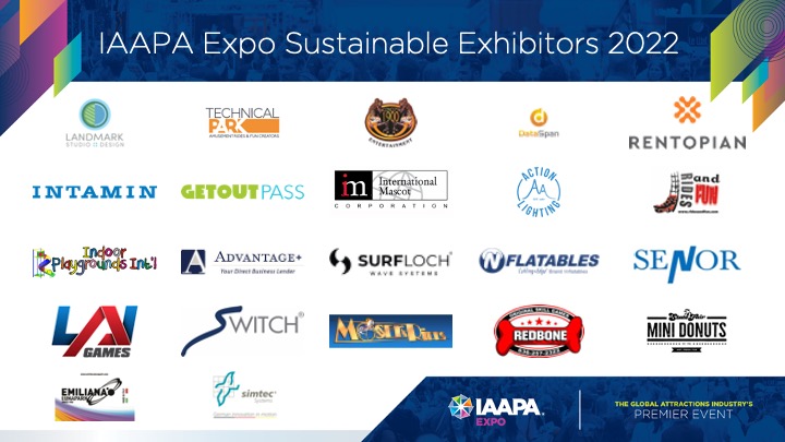 Apresentação de slides do logotipo de sustentabilidade da IAAPA-Slide6