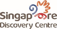 "Logotipo do Centro de Descoberta de Cingapura"