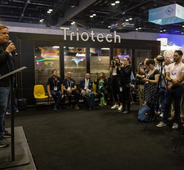 Announcement from Triotech at IAAPA Expo 2023