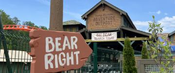 Big Bear Mountain Queue Signage