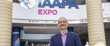 Fernando Eiroa all'Expo IAAPA