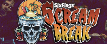Logo Six Flags Scream Break