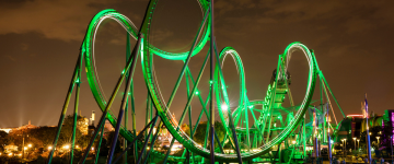L'incroyable Hulk Coaster - Crédit Universal Orlando Resort