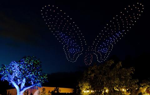 Spectacle de drones de Dollywood