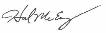 Image of Hal Mcevoy Signature