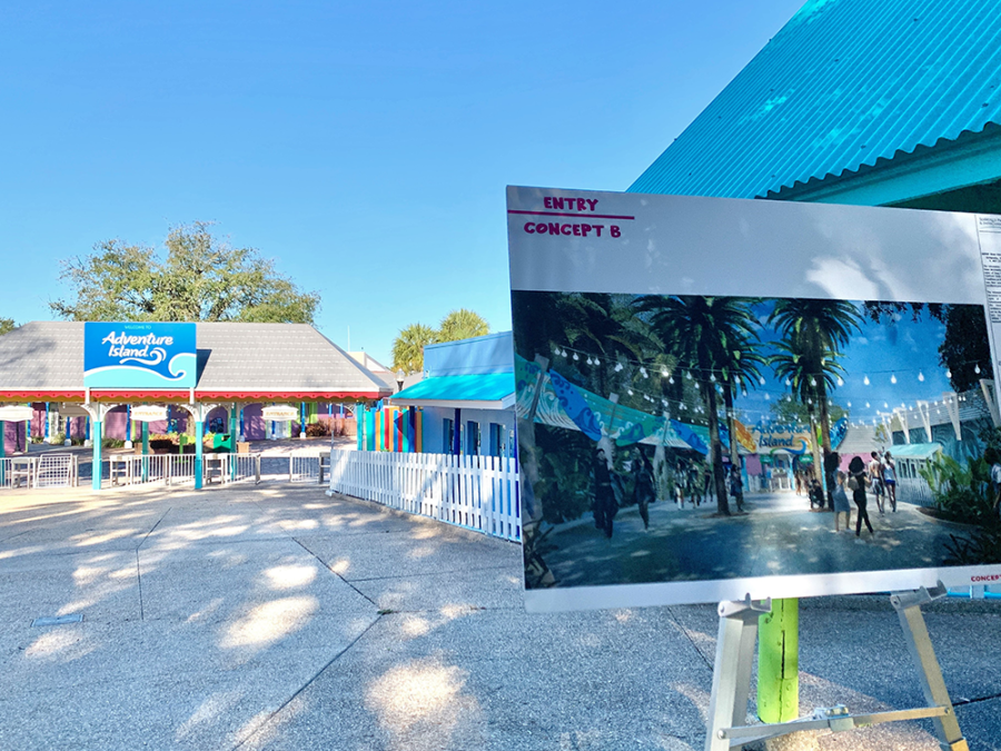 Adventure Island Tampa Bay Entrance 