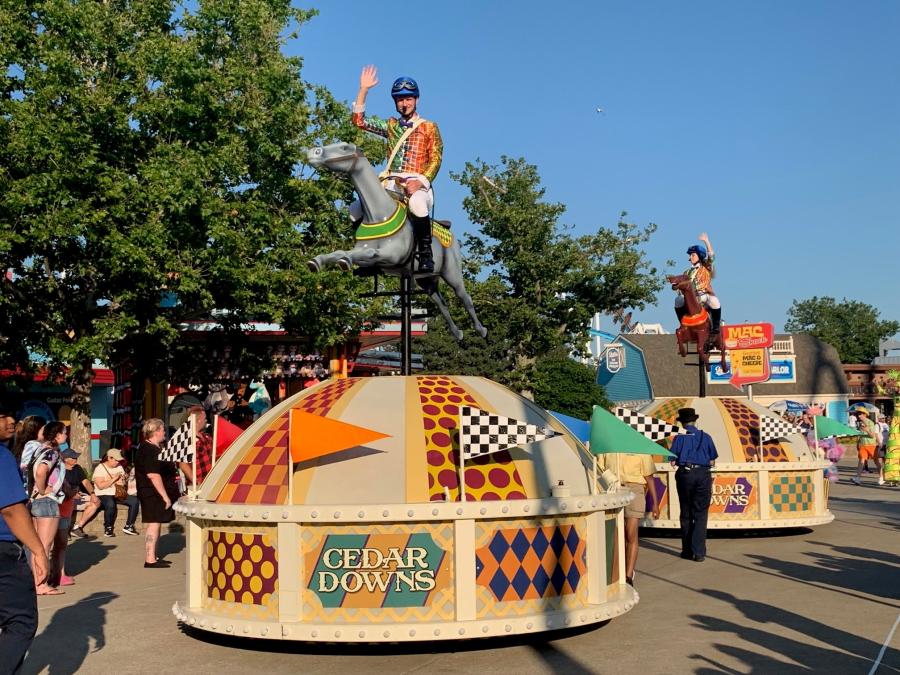 A 3dxScenic criou esses carros alegóricos para o desfile Celebrate 150 Spectacular de Cedar Point, que ocorreu de 2021 a 2022