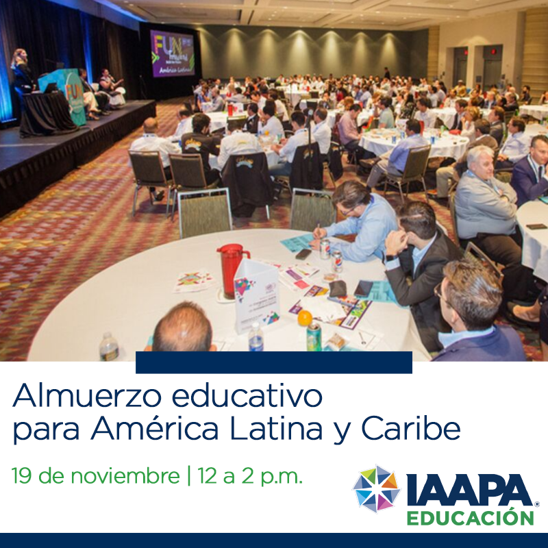 Colazione latinoamericana IAAPA Expo 2019