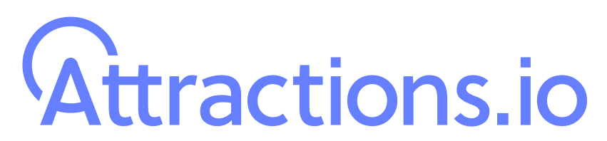 Logotipo de patrocinio de Atracciones.io