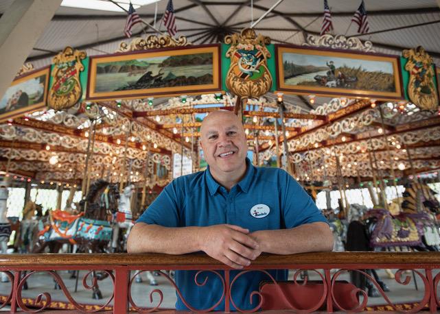 Portrait of Brian Knoebel, co-owner and fourth generation family heir to Knoebels Amusement Resort