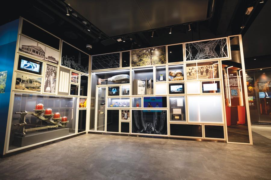 L'une des multiples expositions de CLP Pulse, une expérience muséale interactive construite par CLP Power Holdings à Hong Kong