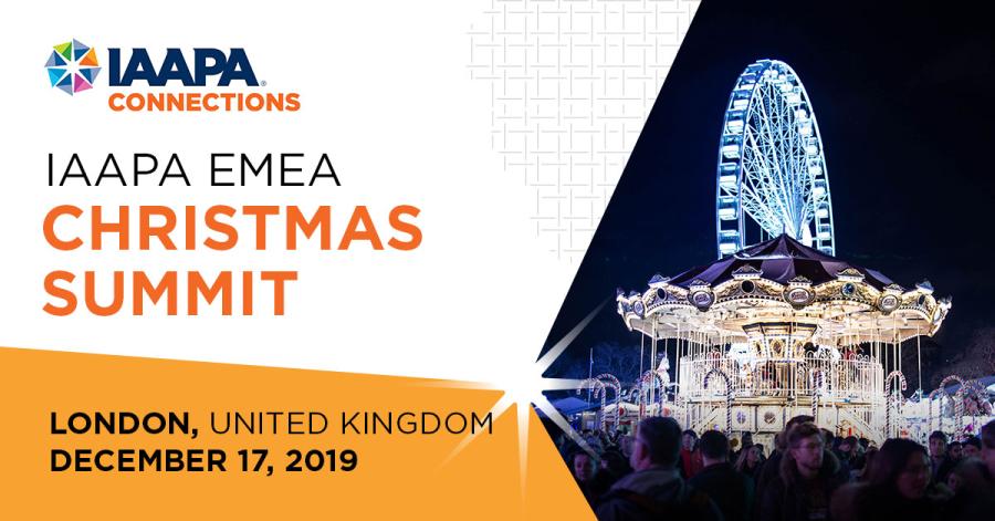 Sommet de Noël IAAPA EMEA 2019 à Londres