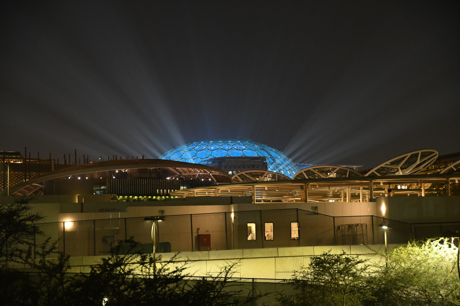 Exterior views of Expo2020
