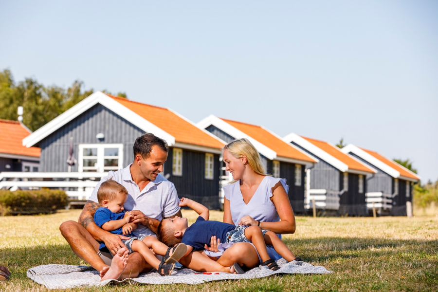 Family at Holiday Cottages (Credit: Sommerland-Sjaelland)