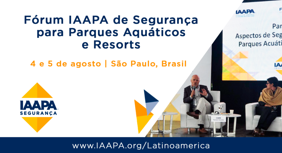 Da IAAPA de Segurança para Parques Aquáticos e Resorts.
