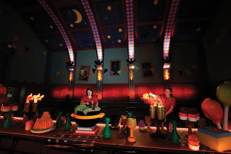 Festa dei mostri della casa stregata a Legoland Windsor