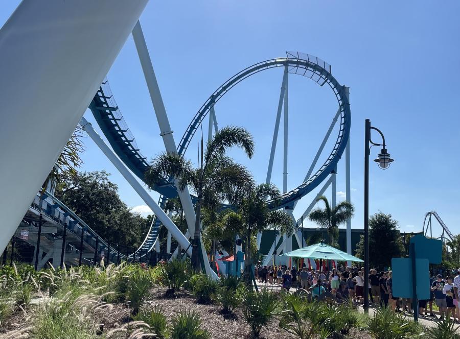 Pipeline: il Surf Coaster al SeaWorld di Orlando