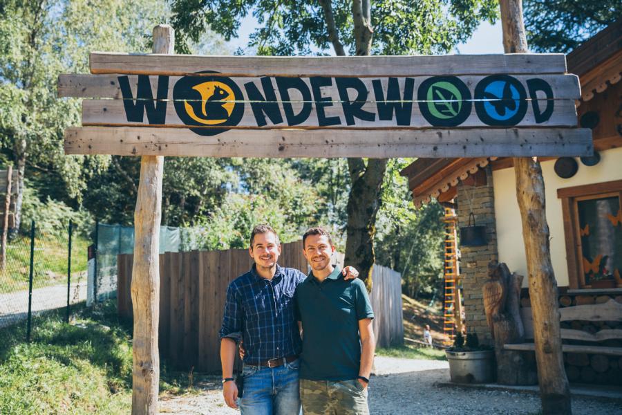 Wonderwood Entrance Sign