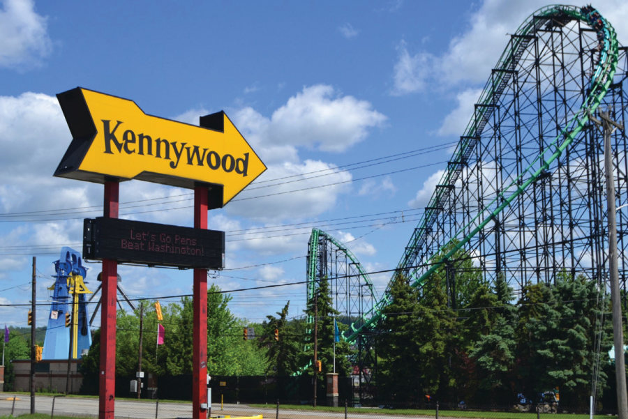 Entrada principal de Kennywood proporcionada por Kennywood