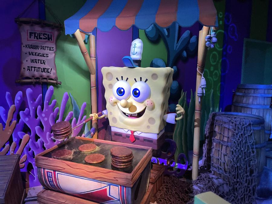 Animatronico di Spongebob