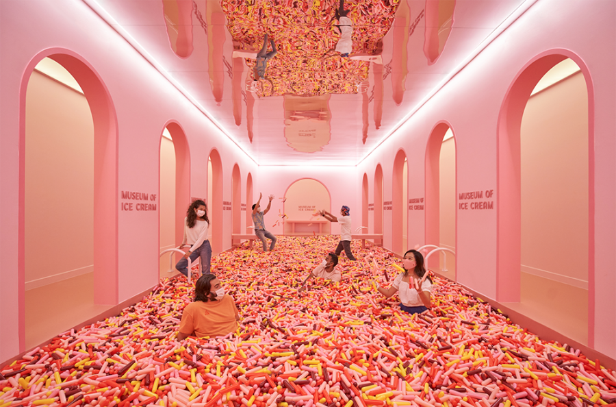 Sprinkle Pool at the Museum of Ice Cream 