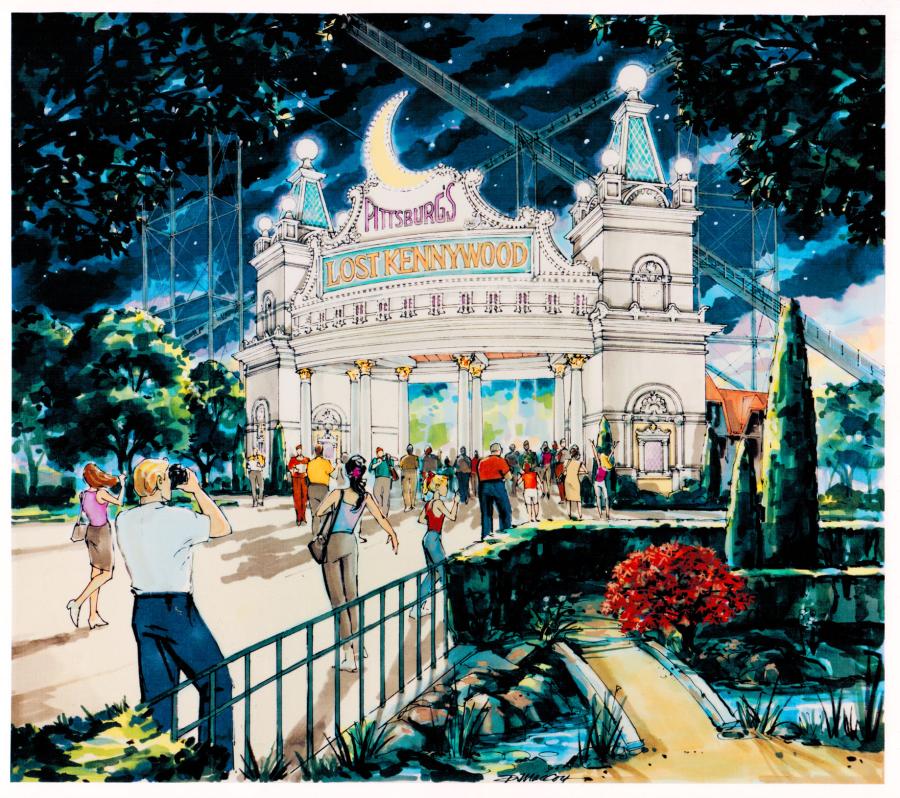 The Lost Kennywood expansion of Pennsylvania's Kennywood in the 1990s was one of the many projects of BDR Design