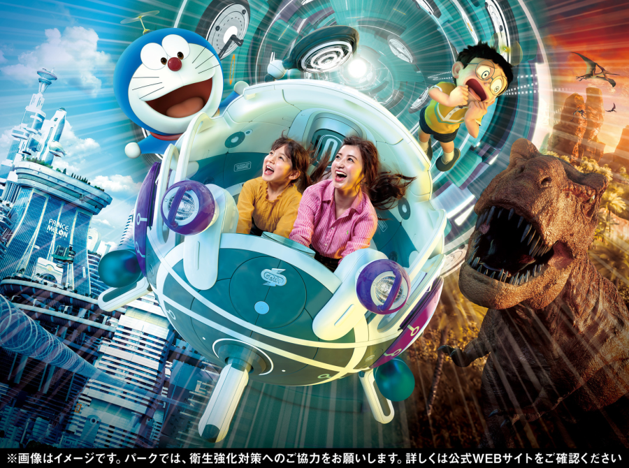VR Coaster celebra el 50 aniversario de Doraemon en Japón