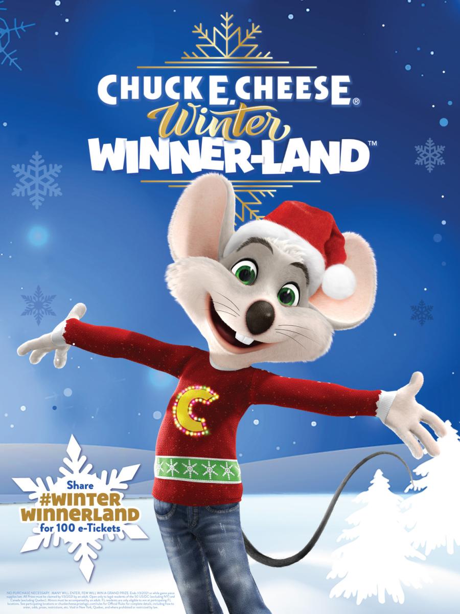 Chuck E. Cheese Winter Winner Land