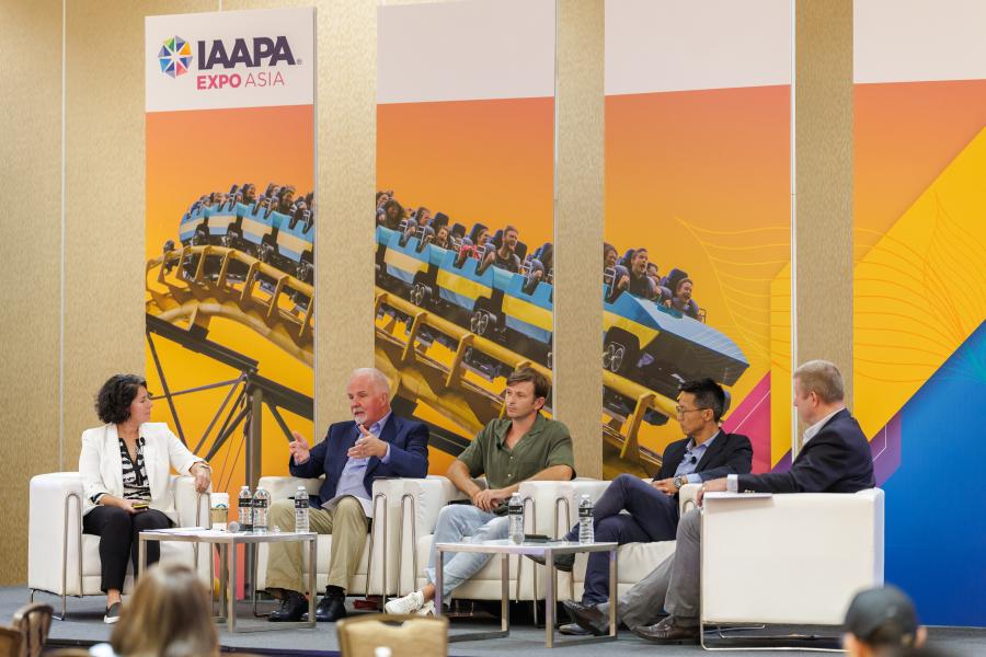 Panel de parques acuáticos de IAAPA Expo Asia