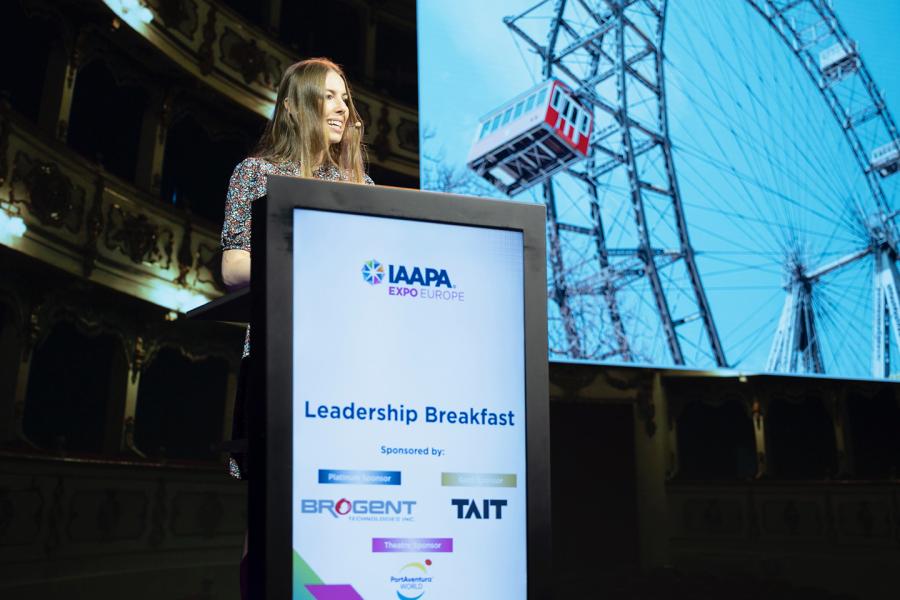 IAAPA Expo Europe 2023 Leadership Breakfast Nora Lamac