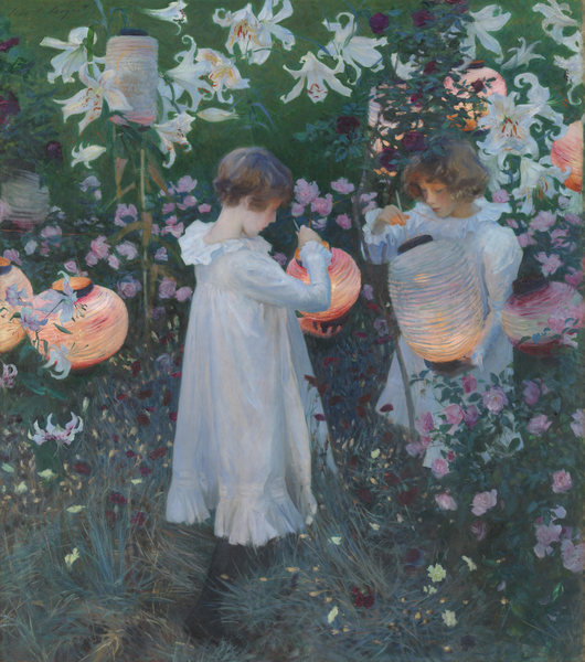John Singer Sargent - Clavel lily lily montó
