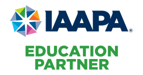 Logotipo do parceiro educacional da IAAPA