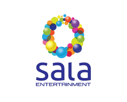 Logotipo de sala de entretenimiento