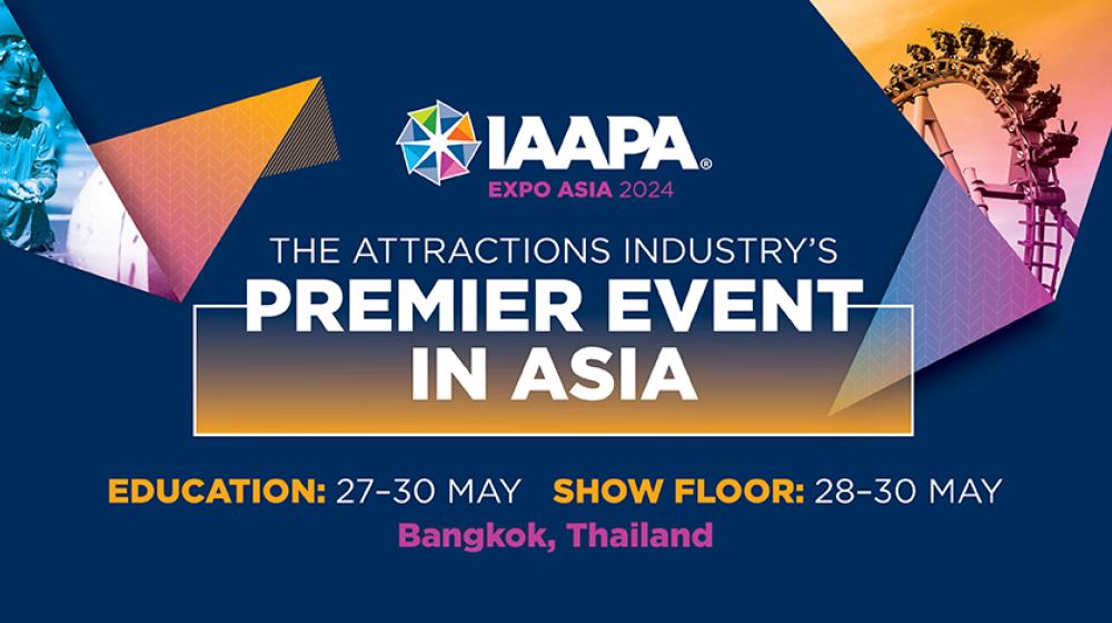 IAAPA Expo Asia | 27 - 30 maggio 2024 Preparatevi!