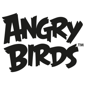 Logotipo de pájaros enojados