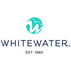 Logotipo de agua blanca