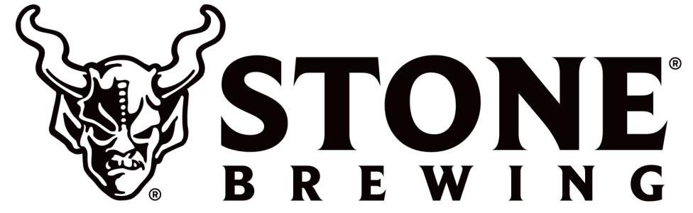Logotipo de elaboración de cerveza de piedra