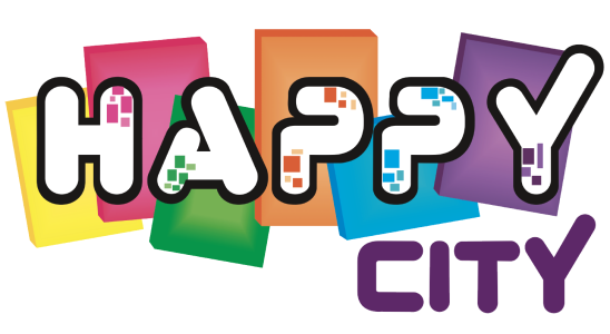 Logotipo de la ciudad feliz
