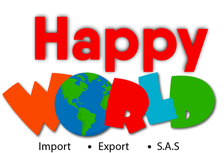 Logotipo do mundo feliz