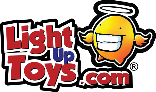 Logotipo dos brinquedos iluminados