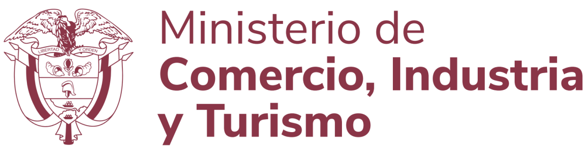 哥伦比亚工业和旅游部徽标