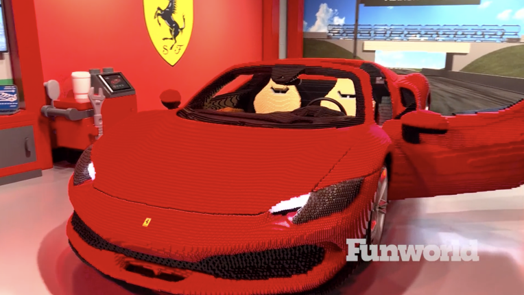 Leg0 Ferrari Build & Race a Legoland Florida