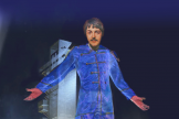 Holograma gigante de Paul McCartney de los Beatles