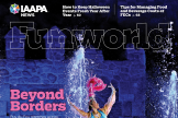 Couverture du magazine Funworld de mars 2020