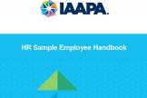 HR Sample Employee Handbook Cover