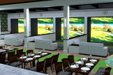 Rendering of Fairway Social provided by Sports Community Consultants