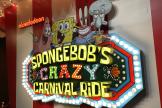 Spongebob's Crazy Carnival Ride entrance sign.